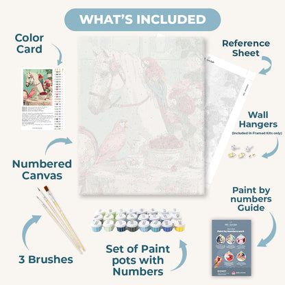 Garden Reverie | Paint by Number