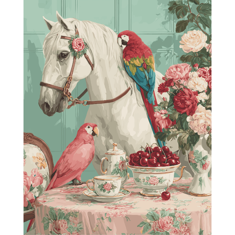 Garden Reverie | Paint by Number- Paint by Numbers