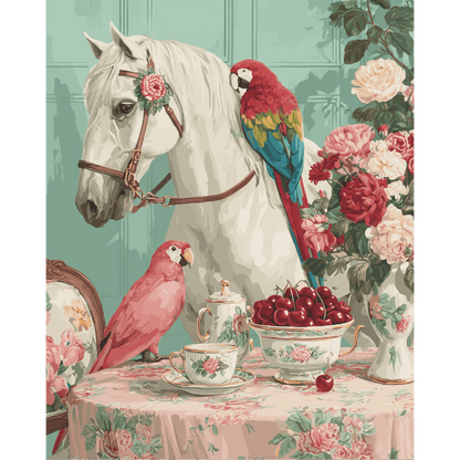Garden Reverie | Paint by Number- Paint by Numbers