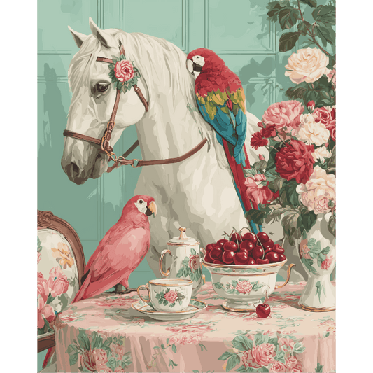 Garden Reverie | Paint by Number- Paint by Numbers