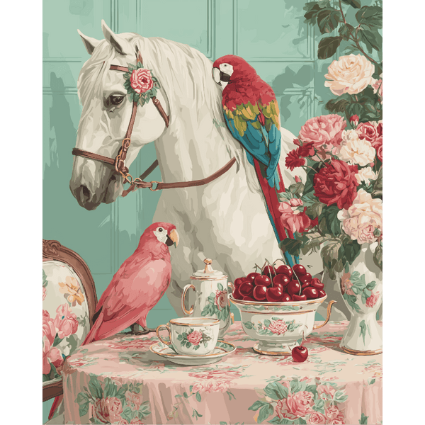 Garden Reverie | Paint by Number