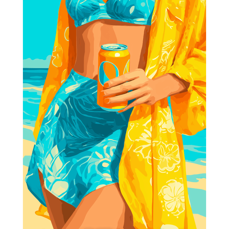 Sun is Shining | Paint by Number- Paint by Numbers