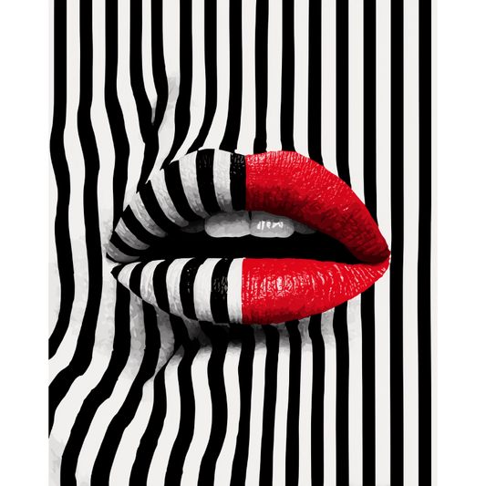 Bold Expression | Paint by Number- Paint by Numbers