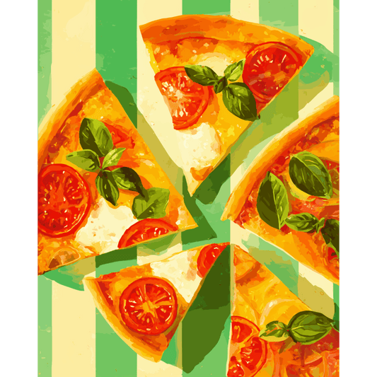 Tasty Slices | Paint by Number- Paint by Numbers