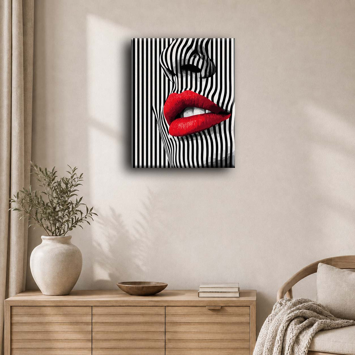 Striped Seduction | Paint by Number