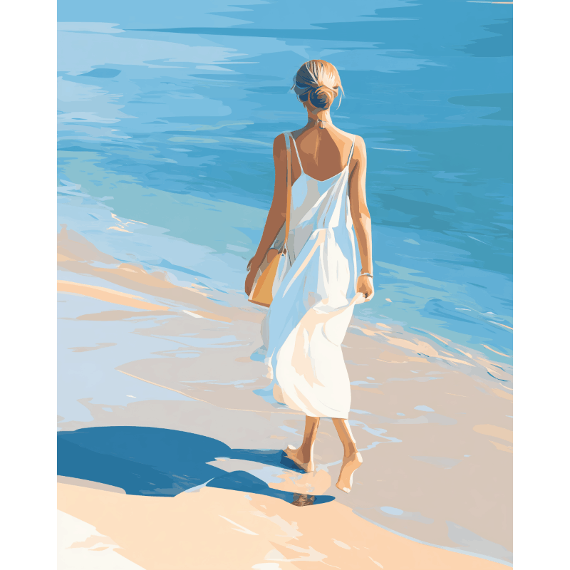 Along the Shore | Paint by Number- Paint by Numbers