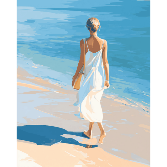 Along the Shore | Paint by Number- Paint by Numbers