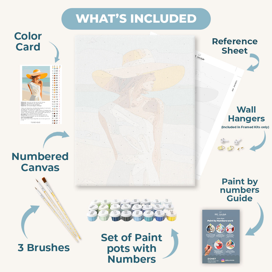 Summer Elegance | Paint by Number