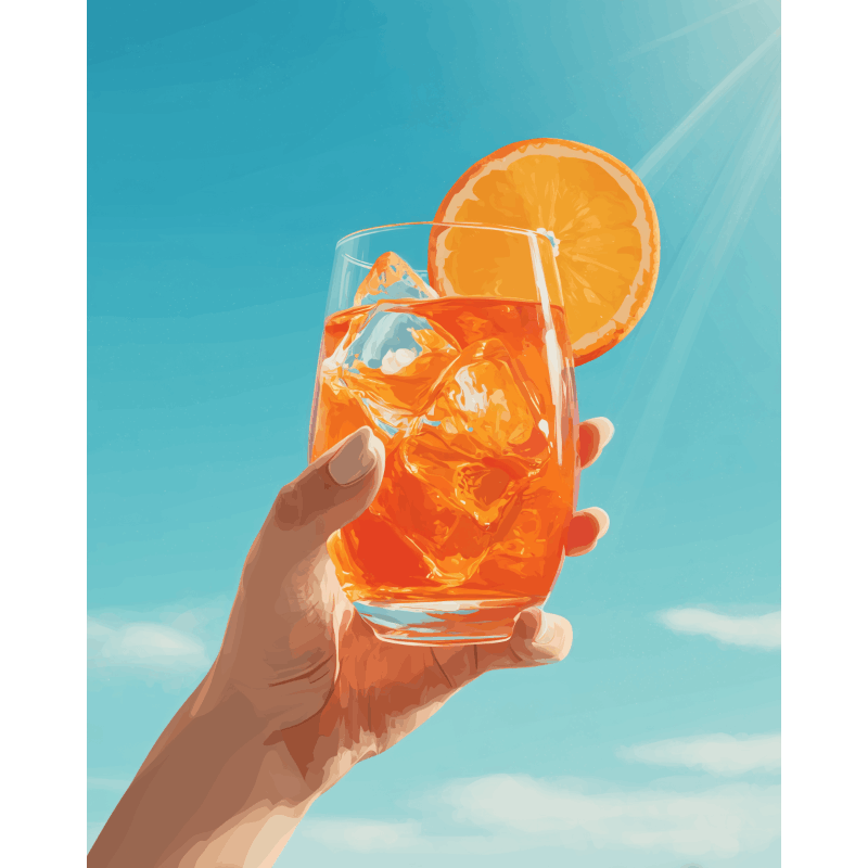 In to the Summer | Paint by Number- Paint by Numbers