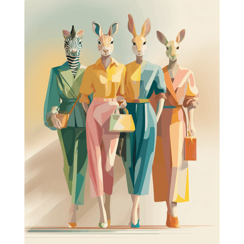 Runway Instinct | Paint by Number- Paint by Numbers