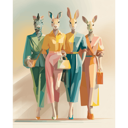 Runway Instinct | Paint by Number- Paint by Numbers