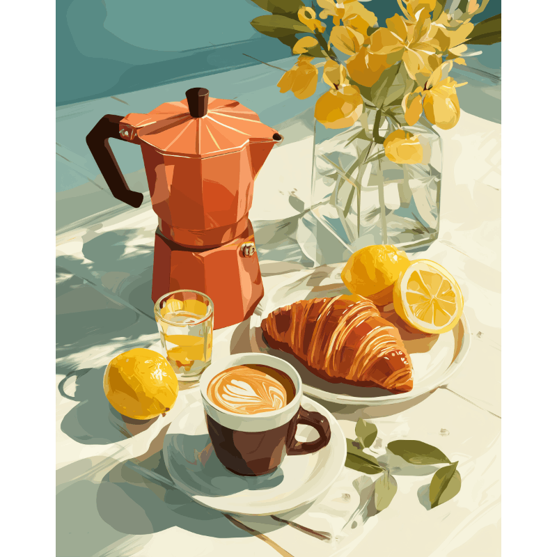 Simple Pleasure | Paint by Number- Paint by Numbers