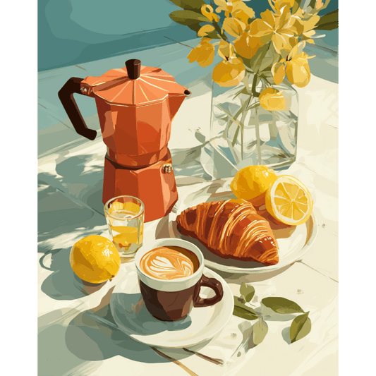 Simple Pleasure | Paint by Number- Paint by Numbers