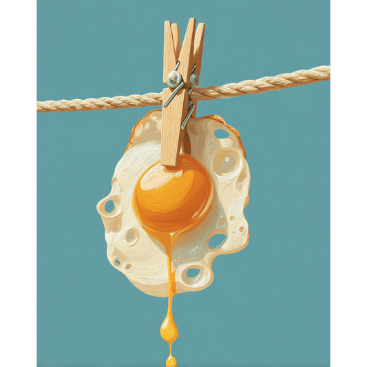 Egg Yolk | Paint by Number- Paint by Numbers