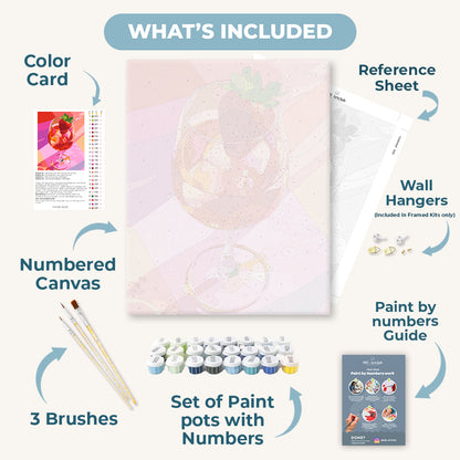 Strawberry Taste | Paint by Number