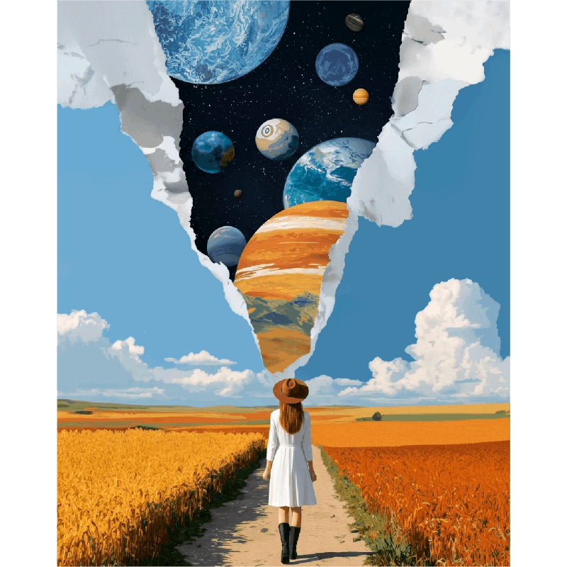 Wondering | Paint by Number- Paint by Numbers