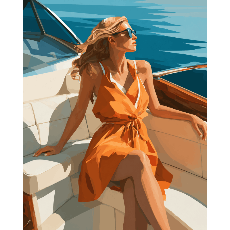 Bon Voyage | Paint by Number- Paint by Numbers