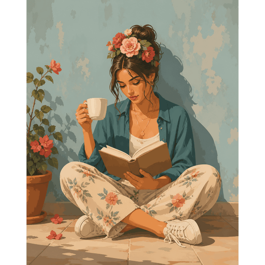 Floral Escape | Paint by Number- Paint by Numbers