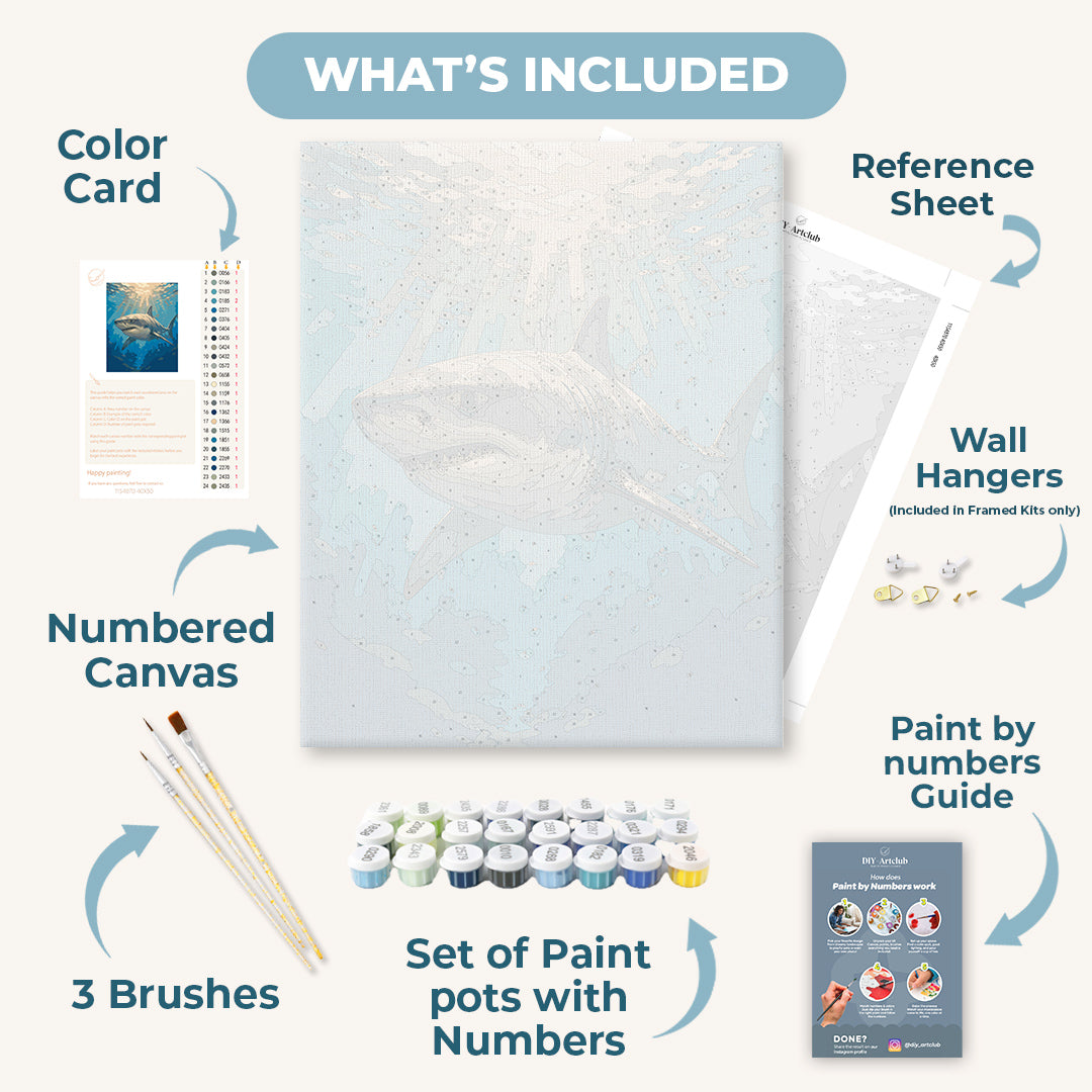 Ocean Apex | Paint by Number