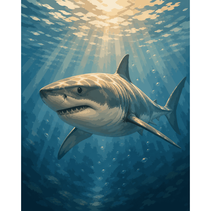 Ocean Apex | Paint by Number- Paint by Numbers