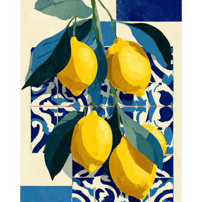 Cítricos mediterráneos | Pintar por números- Pintar por números