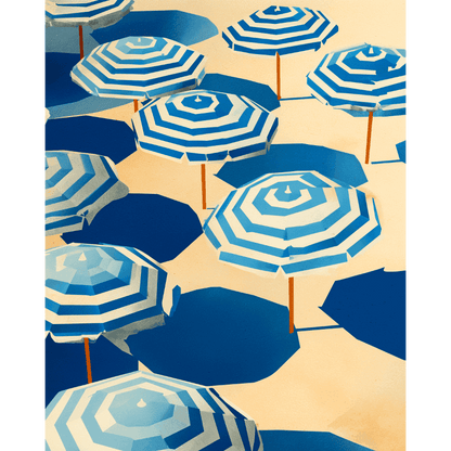 Cheerful Umbrella`s | Paint by Number- Paint by Numbers