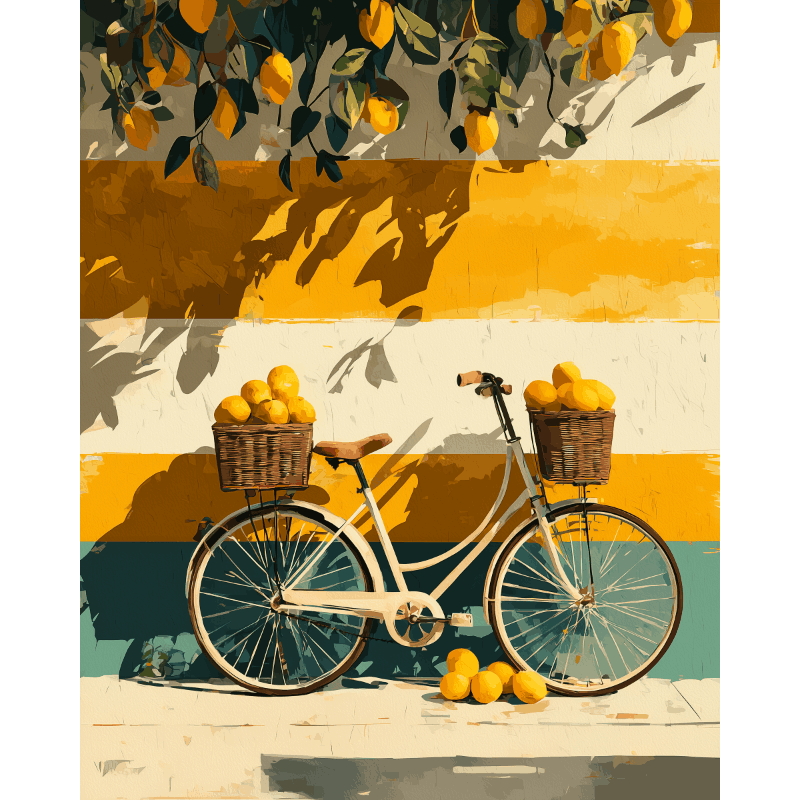Summer Ride | Paint by Number- Paint by Numbers