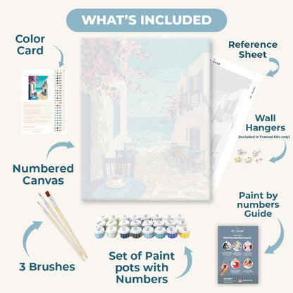 Mediterranean travel | Paint by Number