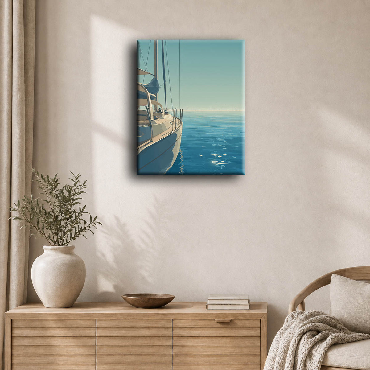 Yachtliv | Maleri etter tall