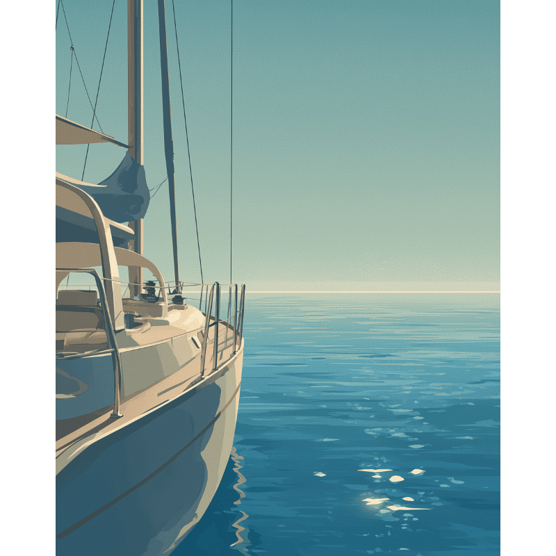 Yacht Life | Paint by Number- Paint by Numbers