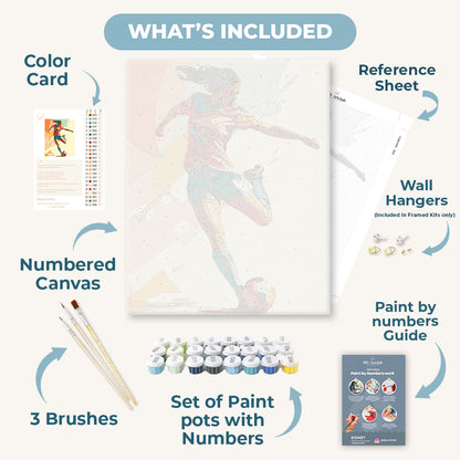Soccer Energy | Paint by Number