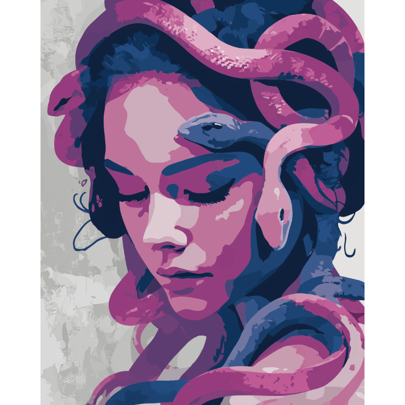 Medusa | Paint by Number- Paint by Numbers