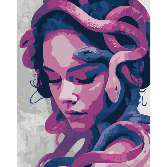 Medusa | Paint by Number- Paint by Numbers