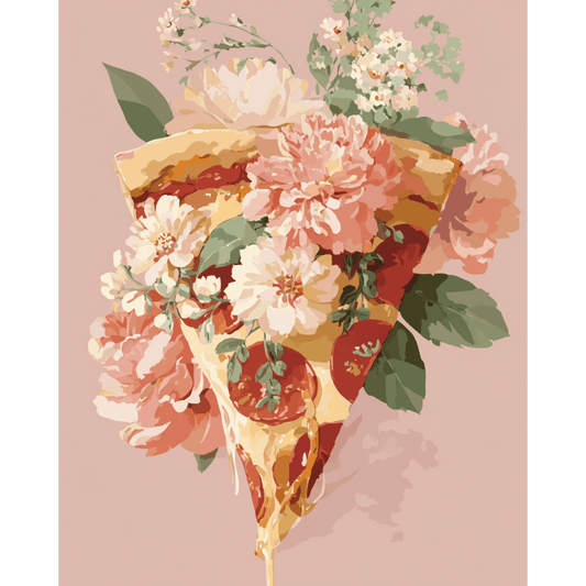 Blooming Slice | Dipingi con i numeri- Dipingi con i numeri