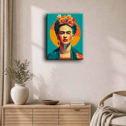 Pelkkä Frida | Numeromaalaus