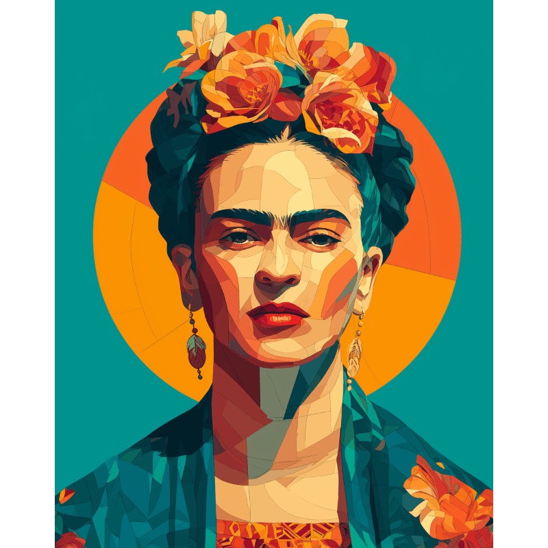 Just Frida | Paint by Number- Paint by Numbers