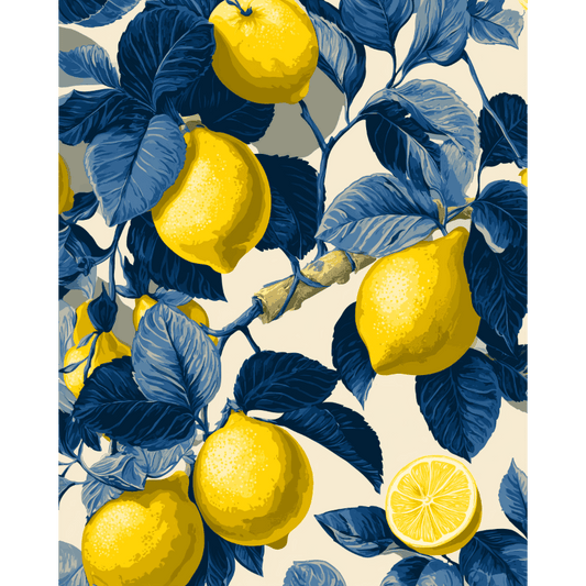 Botanical Blues | Paint by Number- Paint by Numbers