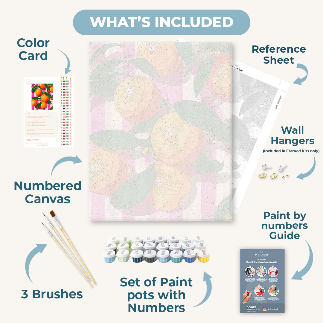 Citrus Crush | Paint by Number