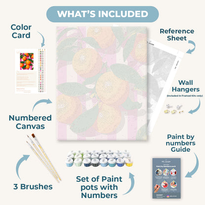 Citrus Crush | Paint by Number