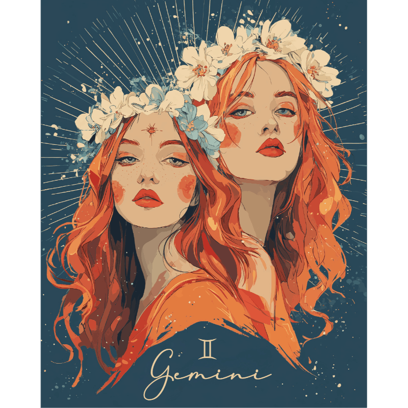 Gemini | Paint by Number- Paint by Numbers
