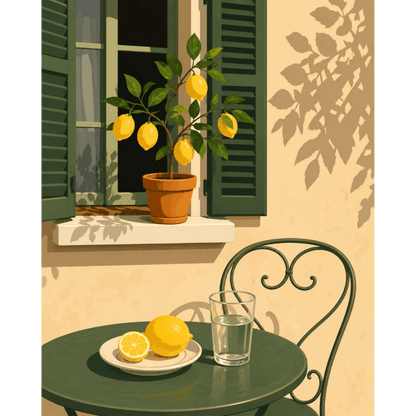 Lemon Tree | Paint by Number- Paint by Numbers