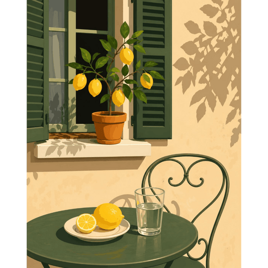Lemon Tree | Paint by Number- Paint by Numbers