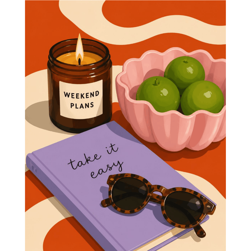 Weekend Plans | Paint by Number- Paint by Numbers