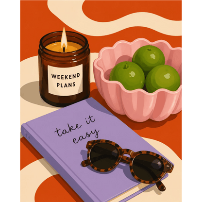 Weekend Plans | Paint by Number- Paint by Numbers