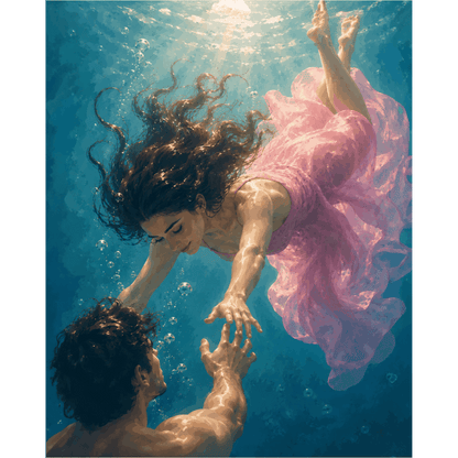 Holding You | Paint by Number- Paint by Numbers