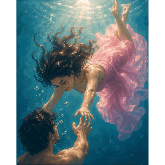 Holding You | Paint by Number- Paint by Numbers