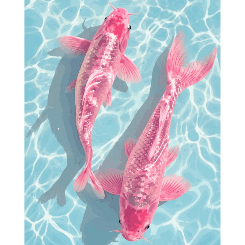 Shiny Scales | Paint by Number- Paint by Numbers