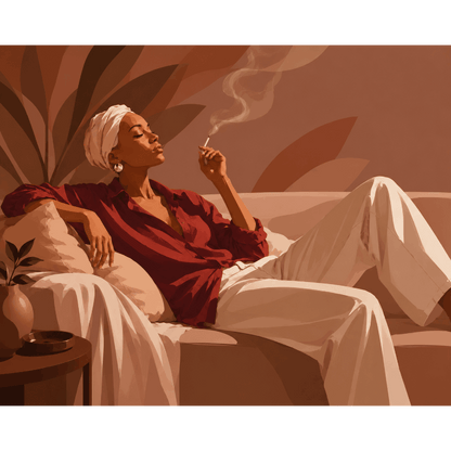 Midnight Lounge | Paint by Number- Paint by Numbers