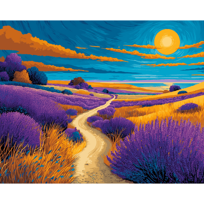 Bright Veluwe | Paint by Number- Paint by Numbers