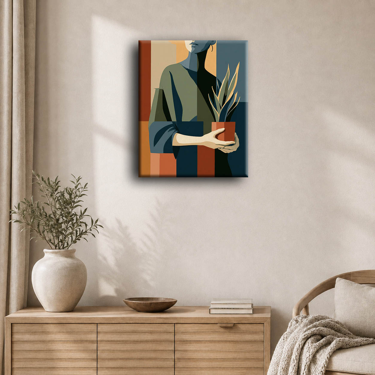 Botanisk balanse | Maleri etter tall